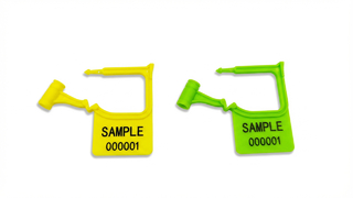 Mini sceau de sécurité pour cadenas en plastique