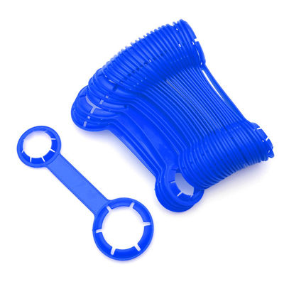 US-HDF38X49 48 mm Poignée de bouteille d'eau en plastique pour deux porte-bouteilles Taille globale 144*54*6,6 mm