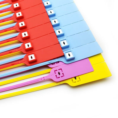 Sceaux de manipulation en plastique jetable pour camions Longueur de travail 280 mm US-PS380M 380*24,5*7,6 mm