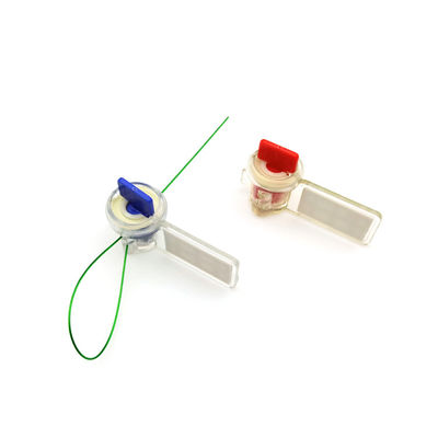 US-TMS01A Mètre de sécurité jetable transparent électrique avec laser d'impression par fil