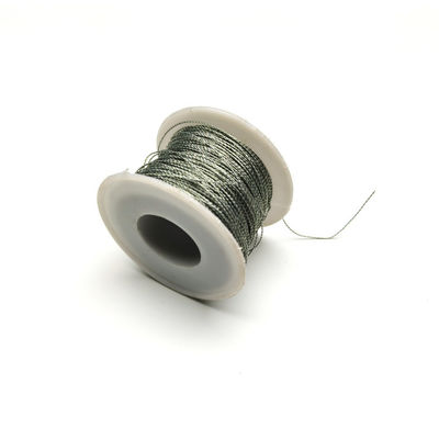 Longueur personnalisée jaune en acier inoxydable en plastique enduit de cuivre galvanisé en fer fil de joint de scellé de compteur