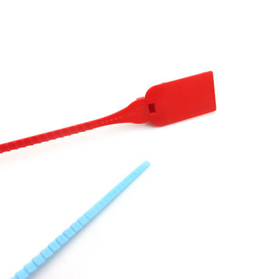 Tirez les joints d'étanchéité étroits pour les produits en PP Marquage de la zone 40*26 mm, numéro de série inclus