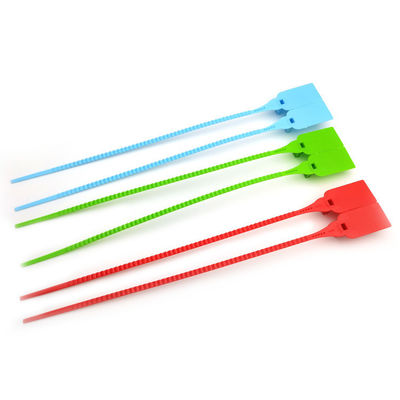 Tirez les joints d'étanchéité étroits pour les produits en PP Marquage de la zone 40*26 mm, numéro de série inclus