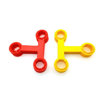 Rouge 28 mm Plastique 3 Pack Bouteille Collier Porteur de poignée Poids moyen 4,67 g / pc