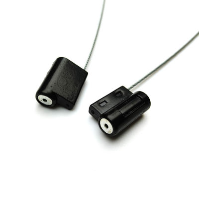Résistant à l'usurpation Tirage étroit Contenant en alliage de zinc Fermeture de porte Sceau de câble Rouge 26,8*18,8*11 mm