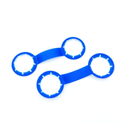 HDPE 2 Pack Collier de bouteille en plastique Porteur de poignée Porteur en plastique 38 mm pour bouteille Durable