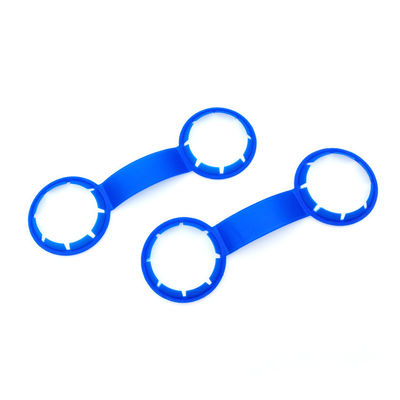HDPE 2 Pack Collier de bouteille en plastique Porteur de poignée Porteur en plastique 38 mm pour bouteille Durable