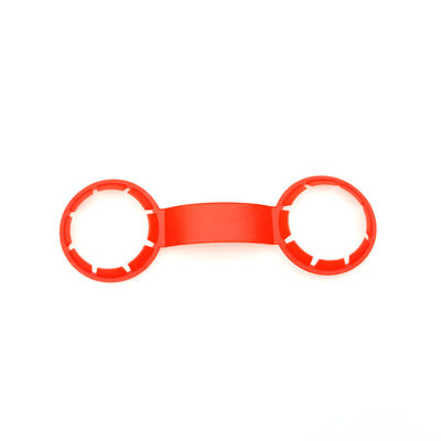 HDPE 2 Pack Collier de bouteille en plastique Porteur de poignée Porteur en plastique 38 mm pour bouteille Durable