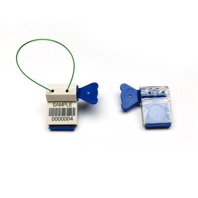Sceau de sécurité indicatif US-TMS02C RFID anti-altération Sceau de fil de compteur pour compteur d'eau