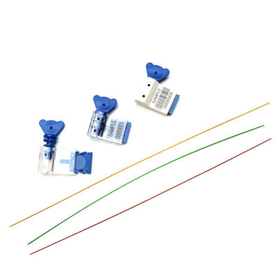 Sceau de sécurité indicatif US-TMS02C RFID anti-altération Sceau de fil de compteur pour compteur d'eau
