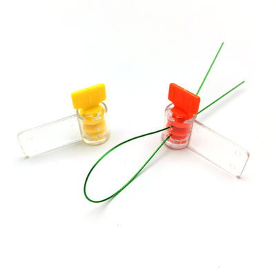 Marquage de la zone 22,5*13 mm Code à barres Étiquette de scellé en plastique pour compteur électrique
