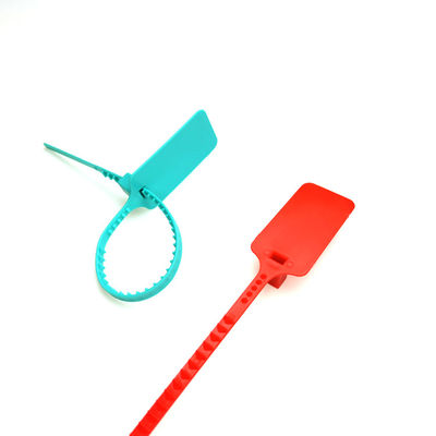 Sécurité contre les tambours Grand drapeau Sceau en plastique pour sacs à bagages Zone de marquage L 49,5 * W 30 mm