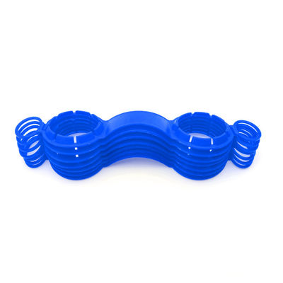 Bleu US-HDF36X42F Bouteille en plastique porte-clip Porte-bouteille en plastique poignée promotionnelle Poids moyen 4,242 g / pc