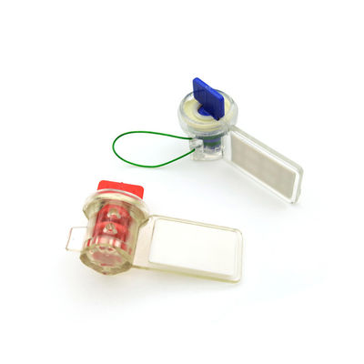 Sceaux de sécurité indicatifs de niveau Fil d'acier inoxydable électrique à torsion plastique Sceaux de compteur