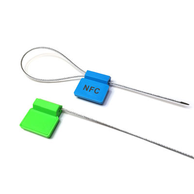 US-RF181B Code QR Sceau numéroté Sécurité RFID Fermeture de conteneur avec fil d'acier inoxydable