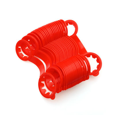 Grippe de bouteille en plastique de plusieurs diamètres pour deux bouteilles Poids moyen 3,968 g / pc