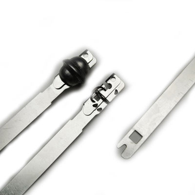 Résistance à la traction 460 N 46.94 KG US-MS03 Numérotation de série Sécurité anti-altération Sceaux de sangle métallique pour conteneurs