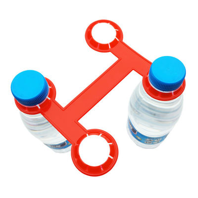 Résistance à la traction 29,4 N 3,0 KG Poignées de bouteille en plastique de 38 mm pour l'eau de boisson en vrac