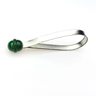 216 mm Sélection de bande métallique auto-verrouillable de longueur fixe avec surface marquable 150*8 mm