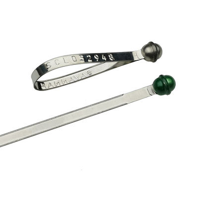 216 mm Sélection de bande métallique auto-verrouillable de longueur fixe avec surface marquable 150*8 mm