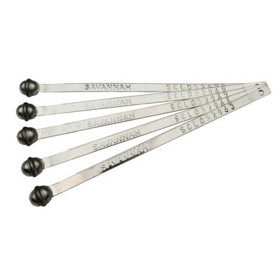 216 mm Sélection de bande métallique auto-verrouillable de longueur fixe avec surface marquable 150*8 mm