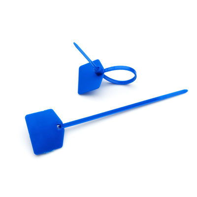 120 mm 220 mm Marqueurs auto-verrouillage étiquette attaches de câble étiquette de sceau en nylon en fermeture à glissière en plastique