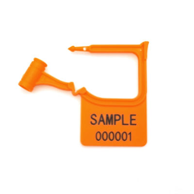 Mini-verrouillage jetable en plastique avec impression laser et poids moyen de 0,972 g / pc