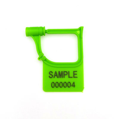 Mini-verrouillage jetable en plastique avec impression laser et poids moyen de 0,972 g / pc