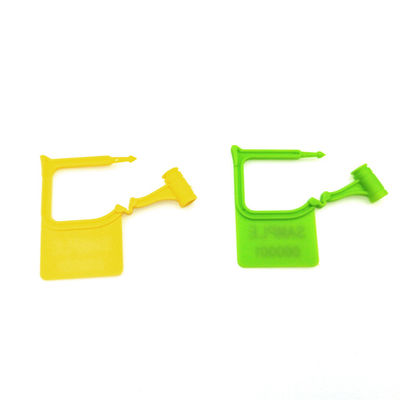 Mini-verrouillage jetable en plastique avec impression laser et poids moyen de 0,972 g / pc