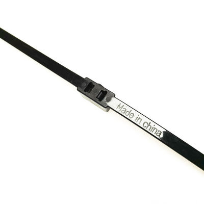 12*690 mm Auto-verrouillage Tirage étroit Police Sécurité Doubles manches en nylon en plastique flexibles