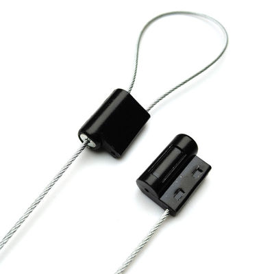 Container de sécurité Fermeture en zinc avec marquage au laser Résistance à la traction 2,74 KN 26,8*18,8*11 mm