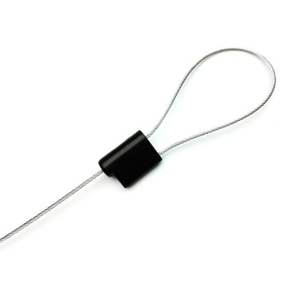 Container de sécurité Fermeture en zinc avec marquage au laser Résistance à la traction 2,74 KN 26,8*18,8*11 mm