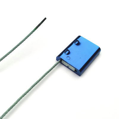 Alliage d'aluminium 1,5 mm Porte de conteneur de camion Sécurité du câble avec imprimante laser