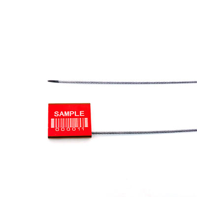 Mecanisme de verrouillage étroit US-CC101 Sécurité de la remorque du camion 1,0 mm câbles joints verrouillage du câble