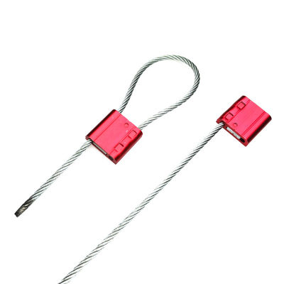 3.5mm Sceau de câble de conteneur de haute sécurité avec impression laser et alliage d'aluminium durable
