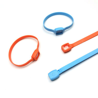Charge sécurisée avec notre sceau en plastique de logistique indicative Longueur totale 222 mm