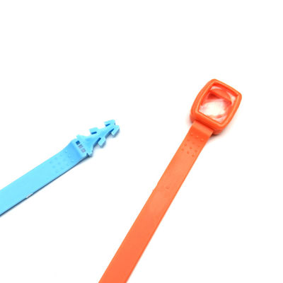 Charge sécurisée avec notre sceau en plastique de logistique indicative Longueur totale 222 mm