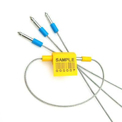 250*27,5*12,4 mm une seule fois de longueur fixe étanchéité thermique métallique câble étanchéité en plastique avec ABS