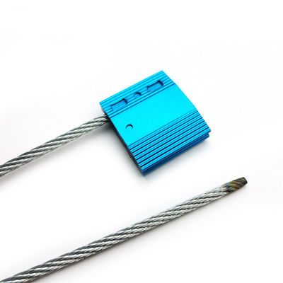 États-Unis-CC502 ISO 17712 Sécurité élevée en acier fil de fermeture de conteneur câble de fermeture avec laser d'impression