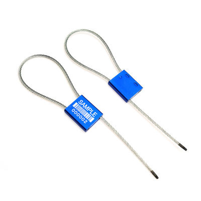 Logiciels polyvalents d'alliage d'aluminium tiré étanche câble de joint avec zone marquable 26 * 22 mm