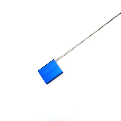 Bleu US-CC251 Emballage en aluminium résistant à la manipulation Contenant de sécurité en métal Étanches 26*22*6 mm