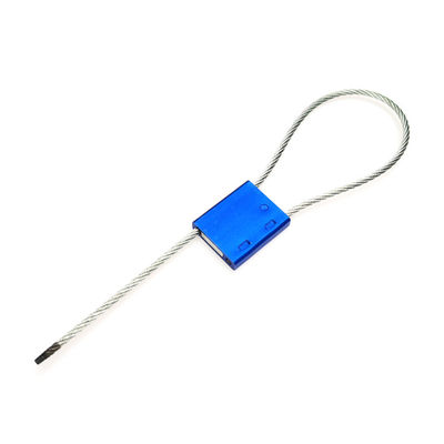 Bleu US-CC251 Emballage en aluminium résistant à la manipulation Contenant de sécurité en métal Étanches 26*22*6 mm