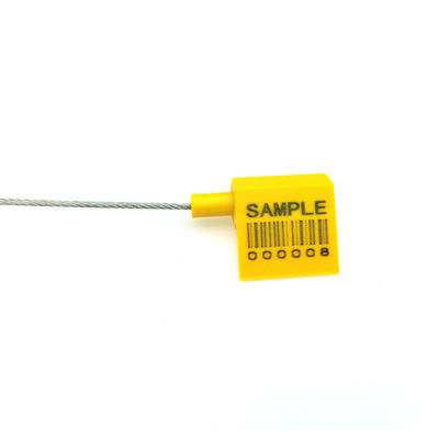 250*27,5*12,4 mm Imprimé au laser US-CC182B Sécurité des conteneurs de camions Sceaux de câble logistique auto-verrouillable
