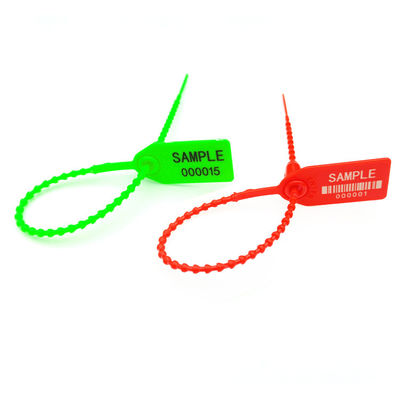 180 mm de longueur de travail Laser PP ABS Insert Sceau de sécurité en plastique avec numérotation de série