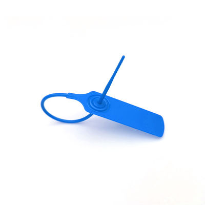 Zone de marquage L 38*W 20 mm 200 mm Code à barres Logo Numéroté Sacs en plastique Sceau de sécurité pour banque