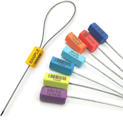 US-CC181A Camion à conteneurs Sceaux en plastique ABS revêtu Sceaux de câbles et fer 45