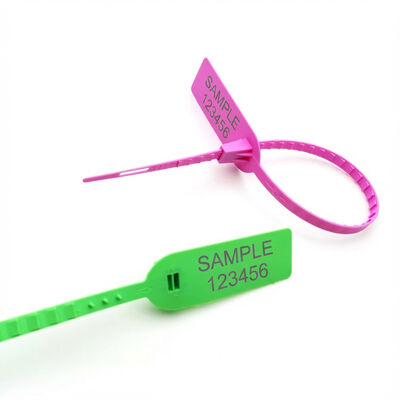 334 N 34.1 KG Résistance à la traction Sceau de sécurité en plastique pour contenant laser/impression à chaud