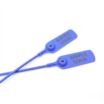 Zone de marquage L 48*W 25 mm US-PS400R Container de sécurité indicative pour camions Tirer un joint étanche en plastique 400*25*6,4 mm