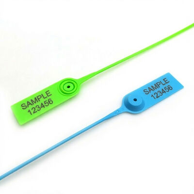 US-PS200C / US-PS350C série 450 mm Pull Tight Lock Impression au laser Sceau de sécurité de camion en plastique