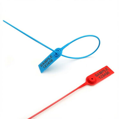 US-PS200C / US-PS350C série 450 mm Pull Tight Lock Impression au laser Sceau de sécurité de camion en plastique